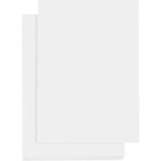 Standard 3D skumark A6 105x148 mm 2 mm hvid 5 ark