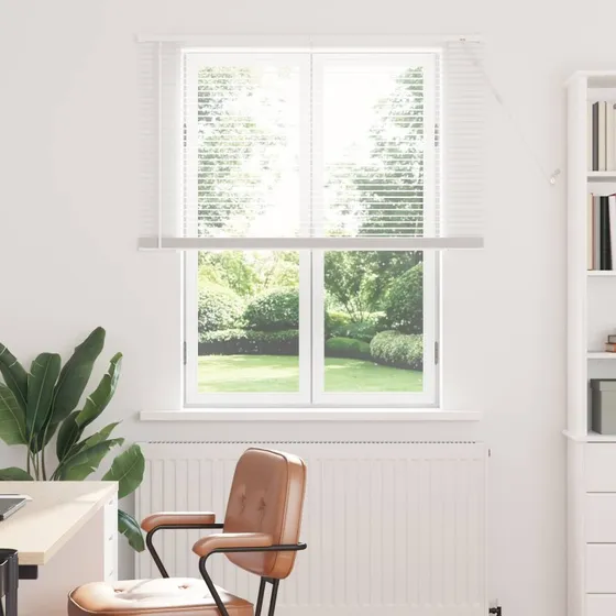 vidaXL Persienner Hvid 150x120 cm PVC