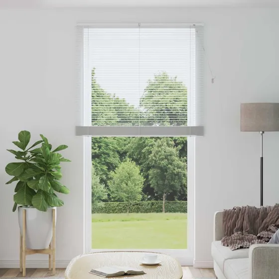 vidaXL Persienner Hvid 213 x 110 cm PVC