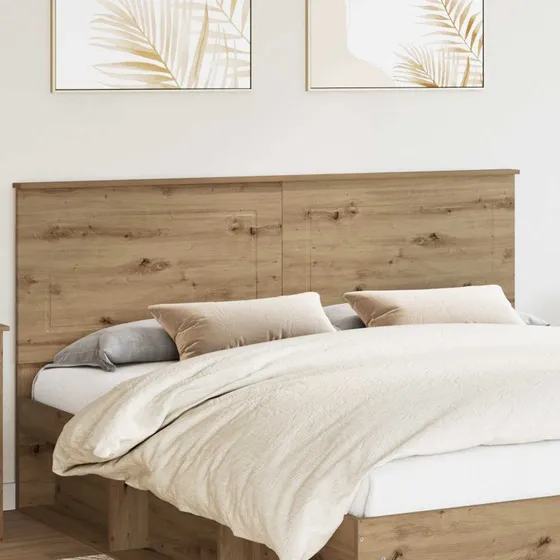 vidaXL Hovedgærde Artisan Eg 100 cm Konstrueret Træ