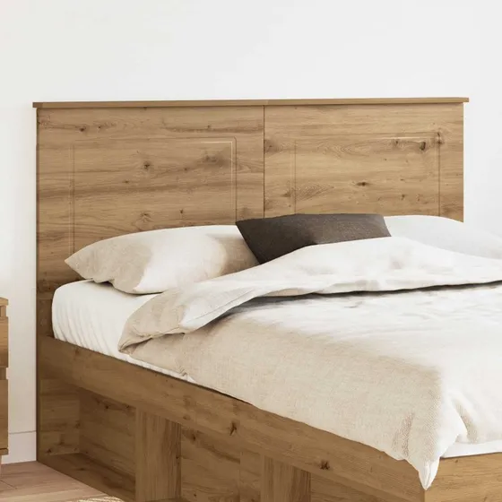 vidaXL Hovedgærde Artisan Eg 100 cm Konstrueret Træ