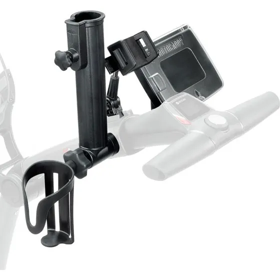 Motocaddy Essential tilbehørspakke – sort (enhed-, score-, paraply- & drikkeholder)