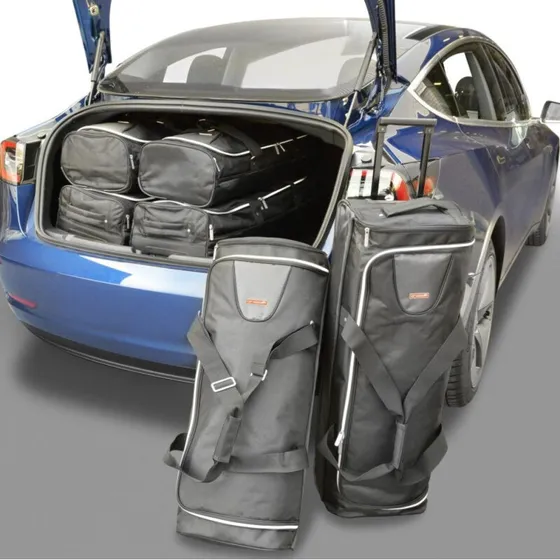 CarBags bagagesæt til Tesla Model 3 (6 dele)