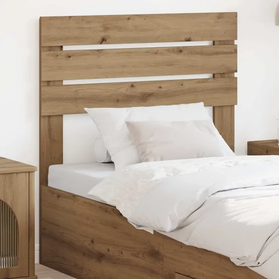 vidaXL Hovedgærde Artisan Egetræ 80 cm