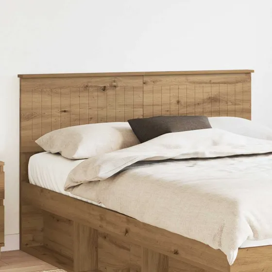 vidaXL Hovedgærde Artisan Egetræ 140 cm