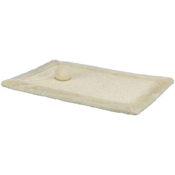 Trixie katte-kradsemåtte plyds 55×35 cm brun