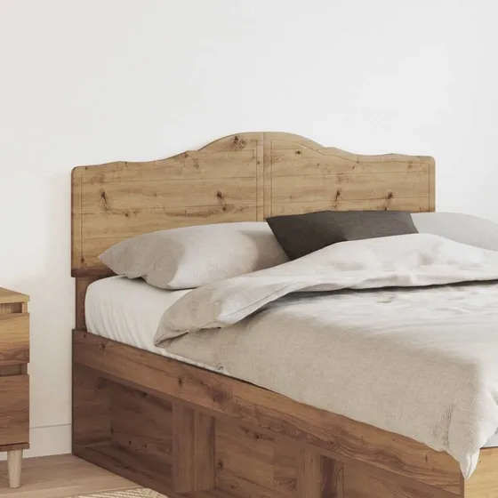 vidaXL Artisan Hovedgærde 120 cm Konstrueret Træ