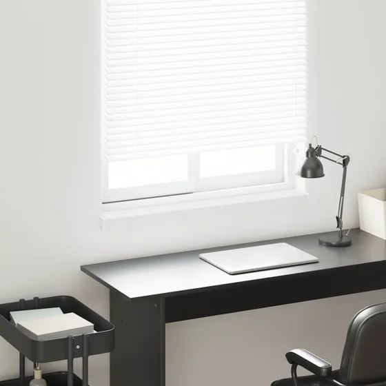 vidaXL Vindueskarm Hvid 80 x 10 x 4,5 cm PVC