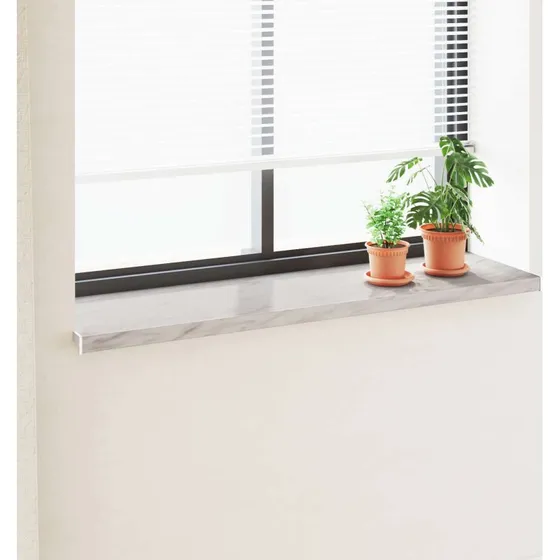 vidaXL Vindueskarm Marmor Tekst -enure 160 x 40 x 4,5 cm PVC