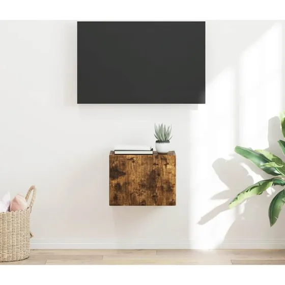 vidaXL Røget Eg TV Vægskab 39 x 31 x 29,5 cm Konstrueret Træ