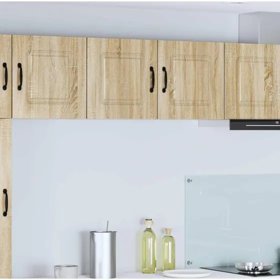 vidaXL Køkkenskab Kalmar Sonoma eg 80 x 31 x 40 cm Konstrueret træ