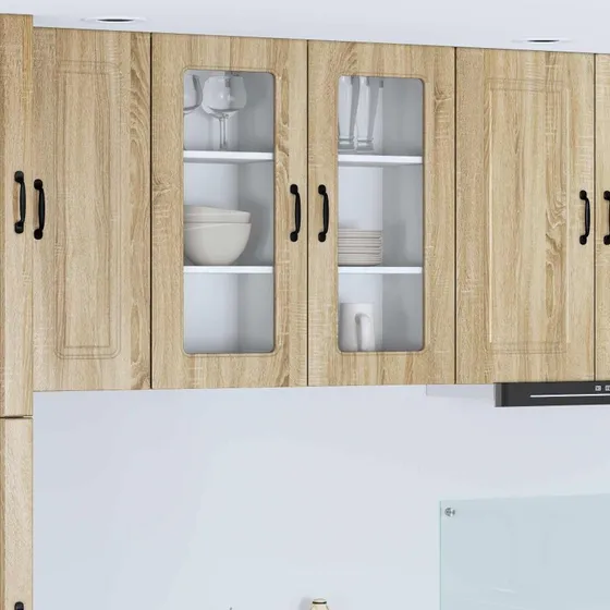vidaXL Køkkenskab Kalmar Sonoma eg 40 x 31 x 80 cm Konstrueret træ