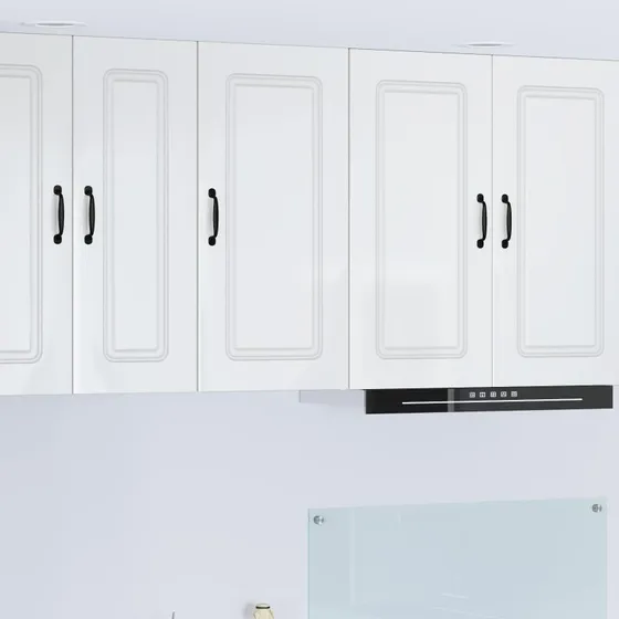 vidaXL Køkkenskab Kalmar Høj gloss hvid 40 x 31 x 80 cm