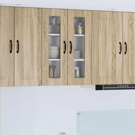 vidaXL Køkkenskab Kalmar Sonoma 60 x 31 x 80 cm Konstrueret træ