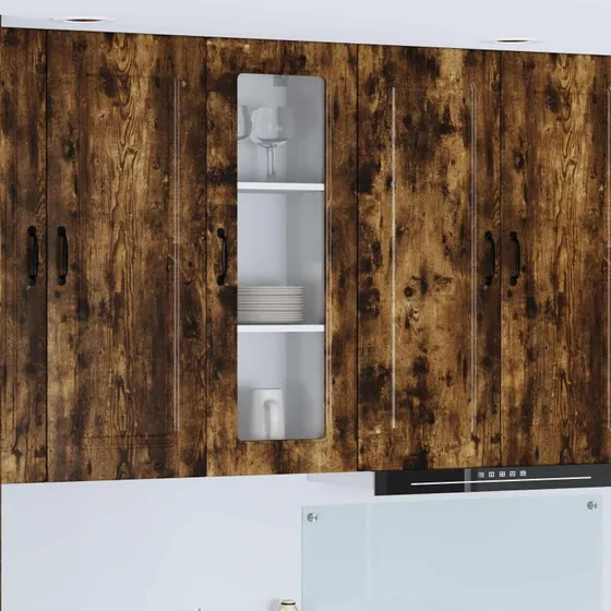 vidaXL Køkkenskab Kalmar Røget Eg 40 x 31 x 100 cm Konstrueret Træ