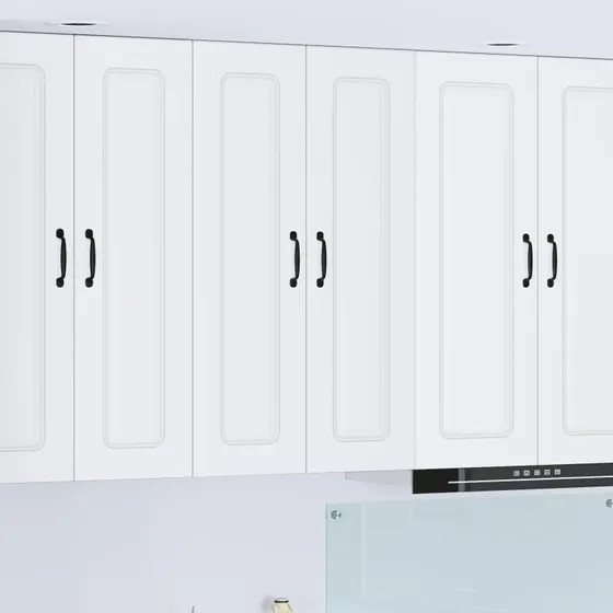 vidaXL Køkkenskab Kalmar Hvid 60x31x100 cm Konstrueret Træ