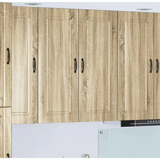 vidaXL Køkkenskab Kalmar Sonoma 80 x 31 x 100 cm Konstrueret Træ