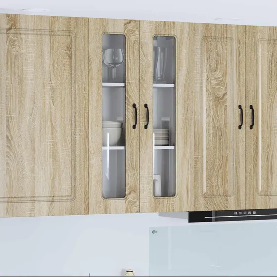vidaXL Køkkenskab Kalmar Sonoma 60 x 31 x 100 cm Konstrueret Træ