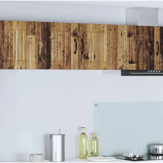 vidaXL Køkkenskab Lucca Gammelt Træ 80x31x40 cm Konstrueret Træ