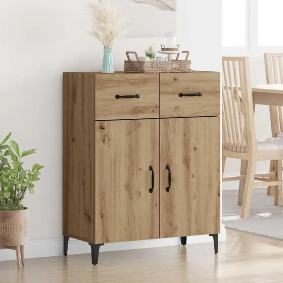 Artisan Eg Sidebord 34 x 69,5 x 90 cm i konstrueret træ