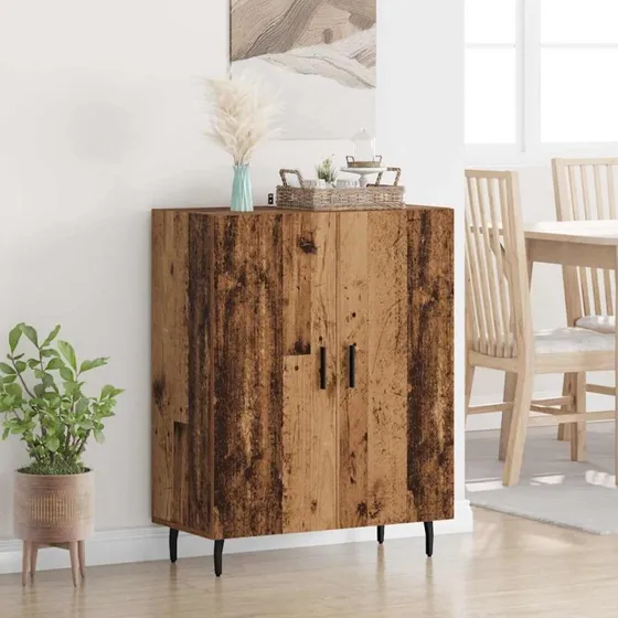Gammelt Træ Sidebord 69,5 x 34 x 90 cm