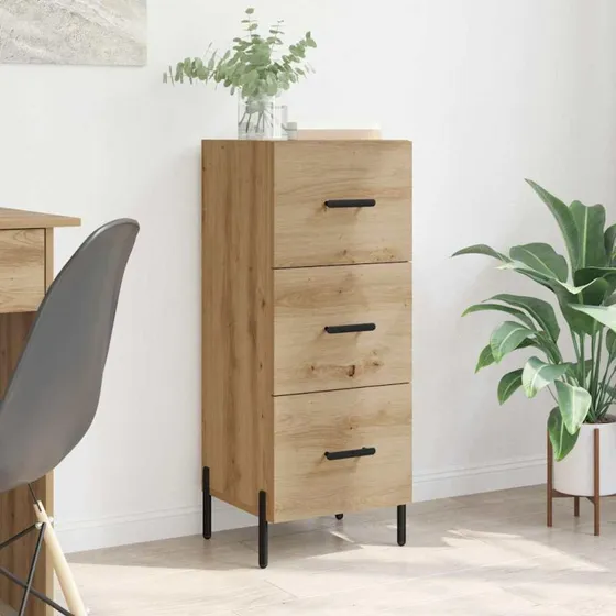 Artisan Eg Sidebord 34 x 34,5 x 90 cm i træ
