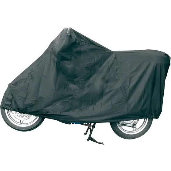 Carpoint Motorcykelovertræk M 203x89x122 cm - Sort