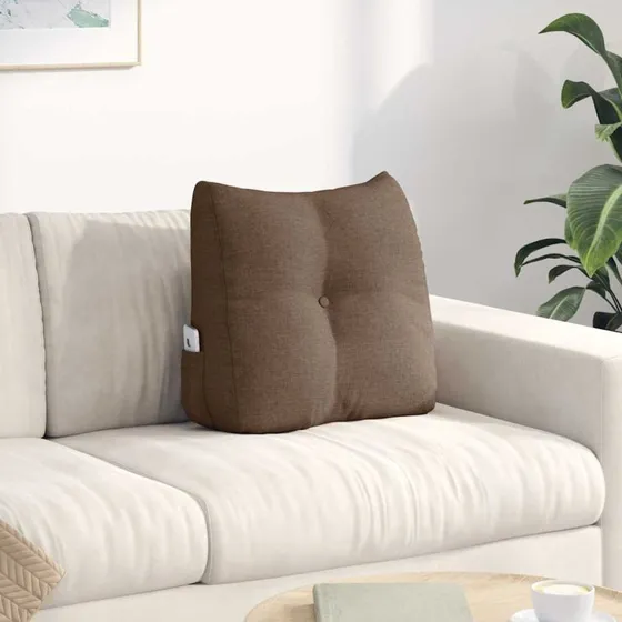 vidaXL Rygpude Brun 45 x 24 x 50 cm