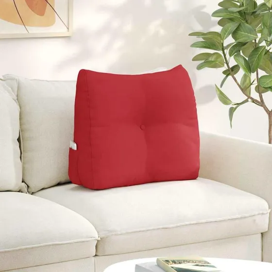 Rygpude Rød 60 x 24 x 50 cm Stof