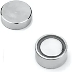 Neodymium plan pottemagnet Ø10 mm – bæreevne 2,2 kg