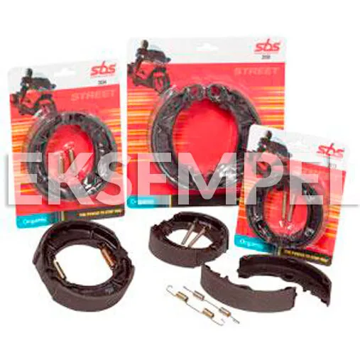 SBS Street Organic bremsebakker (aluminium, korrosionsbeskyttet)