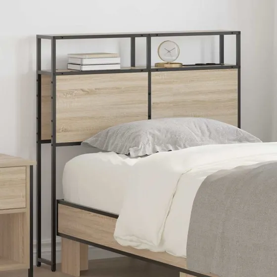 vidaXL Opbevaringshovedgavl Sonoma-eg 80 cm Konstrueret træ