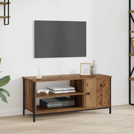 Gammelt Træ TV-skab 100 x 40 x 45 cm
