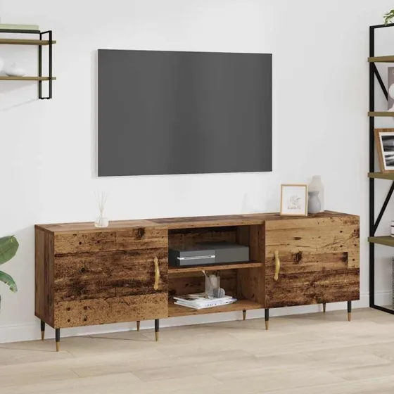 Gammelt Træ TV-skab 150x30x50 cm