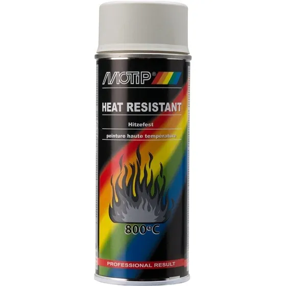 Motip varmebestandig lak, grå 400 ml