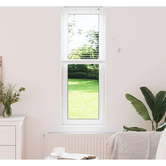 vidaXL Hvid Aluminium Venetianske Persienner 130 x 50 cm