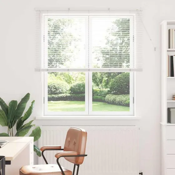 vidaXL Persienner Hvid 175 x 135 cm Aluminium