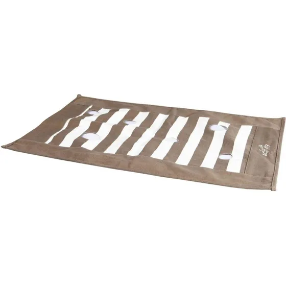 Trixie Aktivitetskradsetæppe 70x50 cm – brun/creme