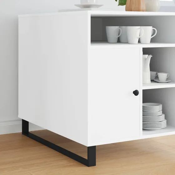vidaXL Møbelben 12 stk, Sort, 796 x 40,5 x 100 mm, Jern