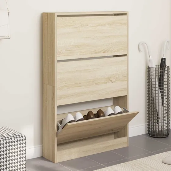 vidaXL Flip Skuffehængsel 12 stk Sølv 235 x 155 x 30 mm Jern