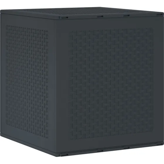 vidaXL Opbevaringskasse Antracit 55 x 53 x 57 cm