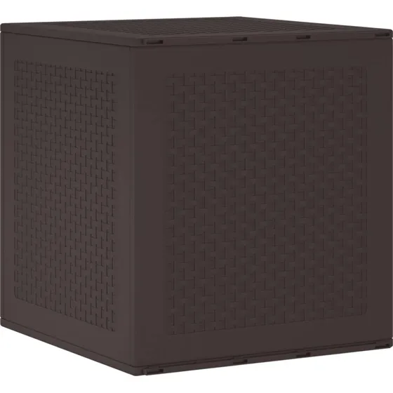 vidaXL Opbevaringskasse Brun 55 x 53 x 57 cm