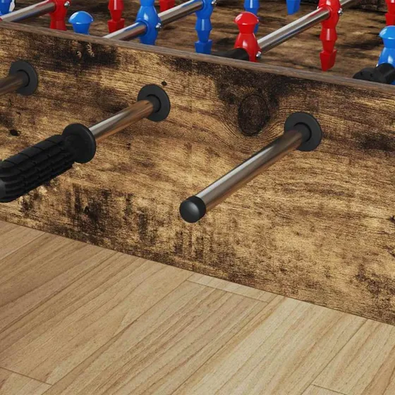 vidaXL Foosball Endekapper 10 stk Sort 1,9 x 1,9 x 1,6 cm