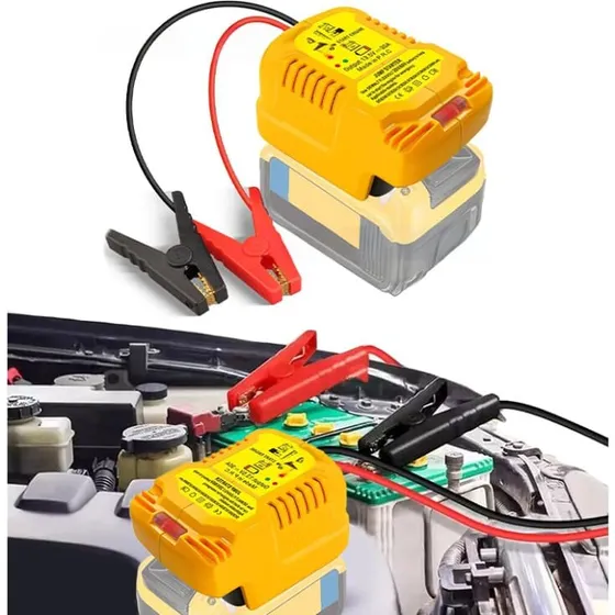 DeWalt nødlader til 12V startbatteri (18–20V)