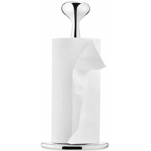Georg Jensen Alfredo køkkenrulleholder, stål 32 cm