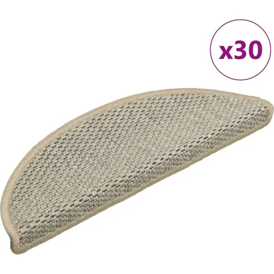 vidaXL selvklæbende trappemåtter 56x17x3 cm lysegrøn