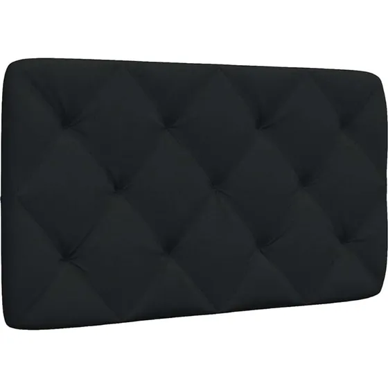 vidaXL Gavlpude 90 cm Stof Sort