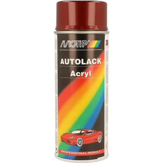MoTip Autoacryl 51595 Rød Metallic 400 ml