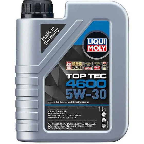Liqui Moly Top Tec 4600 5W-30 motorolie 1 L