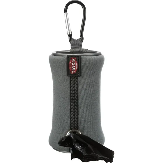 Trixie Hundepose-dispenser, neopren med karabinhage (assorterede farver)